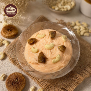 Butterscotch Anjeer Matho with figs and cashews in Ahmedabad