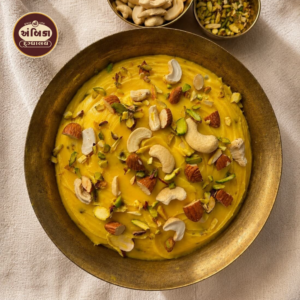 Chappan Bhog Matho with premium dry fruits and nuts in Ahmedabad