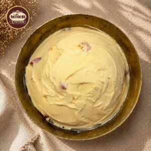 Fresh Peach Matho Ahmedabad with real peach flavor