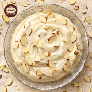 Mawa Kulfi Matho with rich kulfi flavor and almonds in Ahmedabad